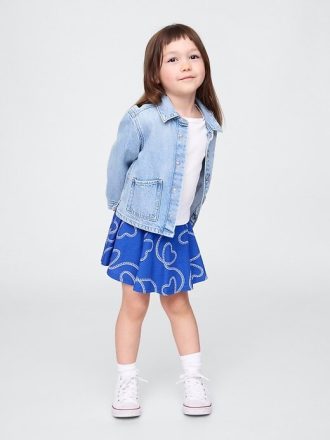 Gonna-pantalone abbinabile per neonati e bambini piccoli