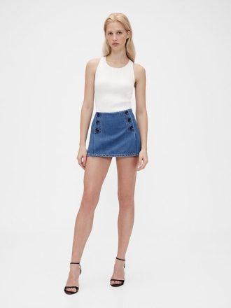 Gonna-pantalone da marinaio in denim GapStudio