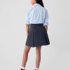 Gonna-pantalone kaki plissettata per bambini Gonna-pantalone kaki plissettata per bambini