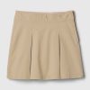 Gonna-pantalone kaki plissettata per bambini Gonna-pantalone kaki plissettata per bambini