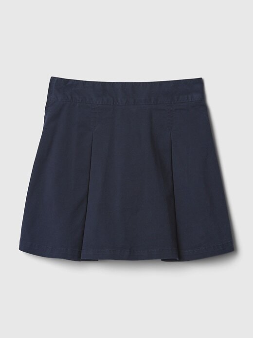 Gonna-pantalone kaki plissettata per bambini Gonna-pantalone kaki plissettata per bambini