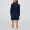 Gonna-pantalone plissettata cachi per bambini, modello uniforme Gonna-pantalone plissettata cachi per bambini, modello uniforme
