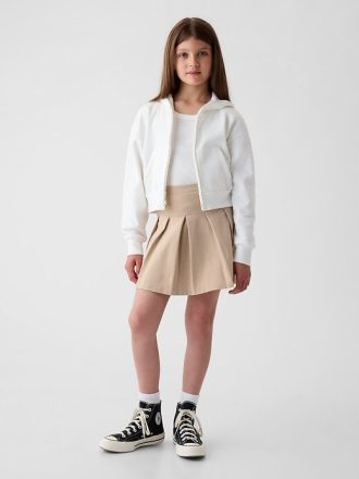 Gonna plissettata uniforme per bambini