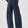 Jeans a ferro di cavallo facili a vita media Jeans a ferro di cavallo facili a vita media