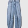 Jeans a ferro di cavallo ultra morbidi a vita alta Jeans a ferro di cavallo ultra morbidi a vita alta