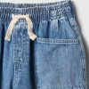 Jeans a ferro di cavallo ultra morbidi e a vita alta per bambini Jeans a ferro di cavallo ultra morbidi e a vita alta per bambini