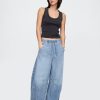 Jeans a ferro di cavallo ultra morbidi e facili a vita media