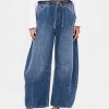 Jeans a ferro di cavallo ultra morbidi e facili a vita media