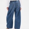Jeans a ferro di cavallo ultra morbidi e facili a vita media