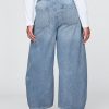 Jeans a ferro di cavallo ultra morbidi e facili a vita media