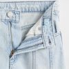 Jeans a gamba larga con cuciture Stride a vita bassa per bambini Jeans a gamba larga con cuciture Stride a vita bassa per bambini
