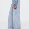 Jeans a gamba larga con risvolto e vita alta Stride Jeans a gamba larga con risvolto e vita alta Stride