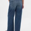 Jeans a gamba larga con vita a V e vita alta Stride Jeans a gamba larga con vita a V e vita alta Stride