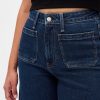Jeans a gamba larga e vita alta Curvy Stride Jeans a gamba larga e vita alta Curvy Stride