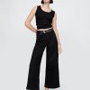 Jeans a gamba larga e vita alta Stride Jeans a gamba larga e vita alta Stride