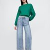 Jeans a gamba larga e vita alta Stride Jeans a gamba larga e vita alta Stride
