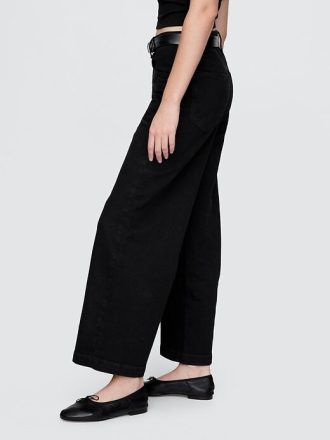 Jeans a gamba larga e vita alta Stride