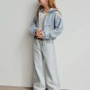 Jeans a gamba larga e vita alta Stride per bambini