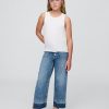 Jeans a gamba larga e vita alta Stride per bambini