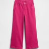 Jeans a gamba larga e vita alta Stride per bambini
