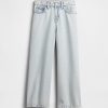 Jeans a gamba larga e vita alta Stride per bambini