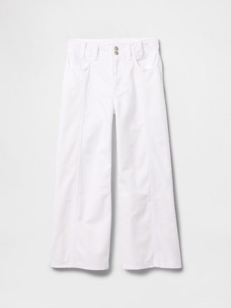 Jeans a gamba larga e vita alta Stride per bambini