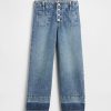 Jeans a gamba larga e vita alta Stride per bambini