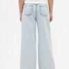 Jeans a gamba larga e vita alta Stride per bambini