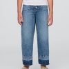 Jeans a gamba larga e vita alta Stride per bambini