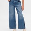 Jeans a gamba larga e vita alta Stride per bambini
