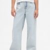 Jeans a gamba larga e vita alta Stride per bambini