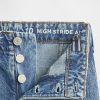 Jeans a gamba larga e vita alta Stride per bambini