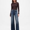 Jeans a gamba larga High Stride
