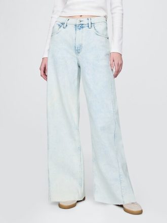 Jeans a gamba larga High Stride