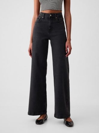 Jeans a gamba larga High Stride