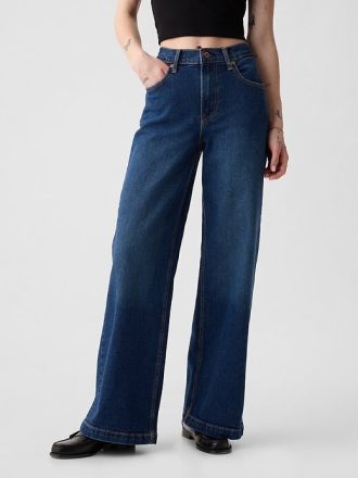 Jeans a gamba larga High Stride