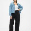 Jeans a gamba larga Stride a vita alta extra Jeans a gamba larga Stride a vita alta extra