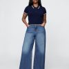 Jeans a gamba larga Stride a vita alta extra Jeans a gamba larga Stride a vita alta extra