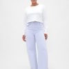 Jeans a gamba larga Stride a vita alta extra