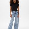 Jeans a gamba larga Stride a vita bassa per bambini Jeans a gamba larga Stride a vita bassa per bambini