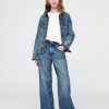 Jeans a gamba larga Stride a vita bassa per bambini Jeans a gamba larga Stride a vita bassa per bambini
