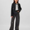 Jeans a gamba larga Stride a vita bassa per bambini Jeans a gamba larga Stride a vita bassa per bambini