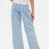 Jeans a gamba larga Stride a vita bassa per bambini Jeans a gamba larga Stride a vita bassa per bambini