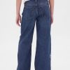 Jeans a gamba larga Stride a vita bassa per bambini Jeans a gamba larga Stride a vita bassa per bambini