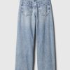 Jeans a gamba larga Stride a vita bassa per bambini Jeans a gamba larga Stride a vita bassa per bambini