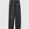 Jeans a gamba larga Stride a vita bassa per bambini Jeans a gamba larga Stride a vita bassa per bambini