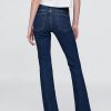 Jeans a stivaletto a vita media per neonati
