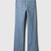 Jeans a stivaletto a vita media per neonati