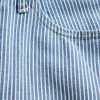 Jeans a vita alta con righe in denim ultrasoft