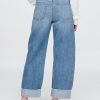 Jeans larghi e pesanti della tuta Jeans larghi e pesanti della tuta